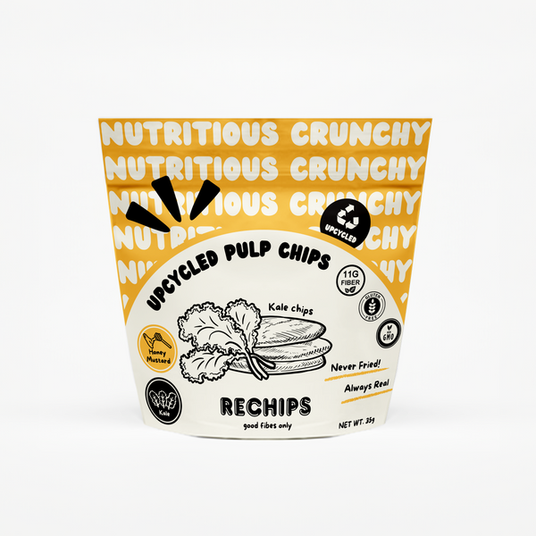 Rechips Upcycled Pulp Chips - Honey Mustard Flavour