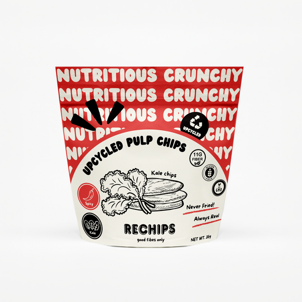 Rechips Upcycled Pulp Chips - Spicy Flavour